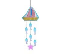 Suncatcher Coastal Remembrance - Campanillas para exteriores con temática de mar, decoración estética de jardín, vidrieras, gran viento, patio, porche, , hogar, pared, balcón, interior