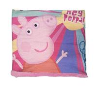 SUN CITY Braga de Cuello Bufanda Infantil Braga de Cuello Coralina Nieve y Esquí para Niñas y Niños Regalo Cumpleaños (Peppa Pig)