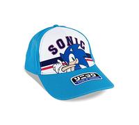 SUNCITY Gorra para niño Sonic The Hedgehog Gorra con visera 5489, turquesa, 52