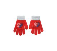 Suncity - Guantes de invierno para niños Marvel Spider-Man, de punto elástico, acrílico y poliéster, talla única, 4-10 años, diseño de Spiderman, rojo, Taille unique (4-10 Ans)