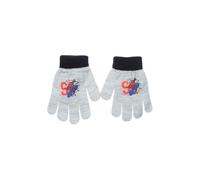 Suncity - Guantes de invierno para niños Marvel Spider-Man, de punto elástico, acrílico y poliéster, talla única, 4-10 años, diseño de Spiderman, gris, Taille unique (4-10 Ans)