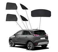 SunClip Privacidad y protección Solar Compatible con Opel Crossland X 2017-
