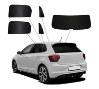 SunClip Privacidad y protección Solar Compatible con Volkswagen Polo Vi (AW) de 5 Puertas 2017-2021 y FL 2021