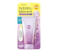 SUNCUT Tone Up UV Essence Lavender 80 g SPF50+ P Japanese Sunscreen for Face & Body, Color Correcting Sunscreen, Waterproof, Brightening Makeup Base