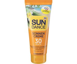 SUNDANCE Crema solar solar 24h hidratante para rostro y escote, SPF 50+ muy alto, 100 ml