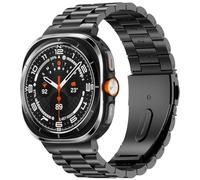 SUNDAREE Correa Compatible con Samsung Galaxy Watch Ultra 2025/2024 47MM,No Gap Hombre Mujer Metálica Acero Reloj Smartwatch Band Pulseras para Galaxy Watch Ultra LTE SM-L705,Negro