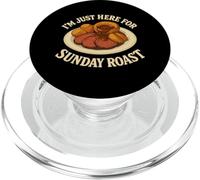 Sunday Asado Cena Carne Salsa Pudín Yorkshire Británico PopSockets PopGrip para MagSafe