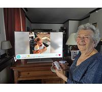 Sunday Box: Caja de TV para Compartir Fotos y vídeos - Comparte Tus Fotos y vídeos en Tiempo Real en la TV de Tus Padres (Grande). ¡Emociones Fuertes garantizadas en la Pantalla Grande!