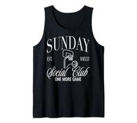 Sunday Club Pickup Basketball One More Juego Gráfico Camiseta sin Mangas