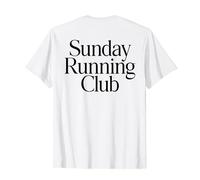 SUNDAY RUNNING CLUB X Jogger, correr, fitness, gimnasio Camiseta