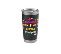 Sunday School Christian Teacher - Training Little Disciples Vaso térmico de acero inoxidable de doble pared