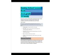 Sunday School Lesson Book Grades 9-12: The Feelings Book: How God Helps Us with Fear, Anger, and Joy (Faith and Feelings: God’s Way for Every Age)