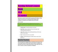 Sunday School Lesson Book grades K-4: The Feelings Book: How God Helps Us with Fear, Anger, and Joy (Faith and Feelings: God’s Way for Every Age)