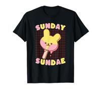 Sunday Sundae - Paleta de Hielo con diseño de Conejo Camiseta