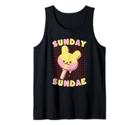 Sunday Sundae - Paleta de Hielo con diseño de Conejo Camiseta sin Mangas