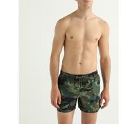 Sundek Bañador bermuda de hombre camuflaje verde militar. Verde cadete XL