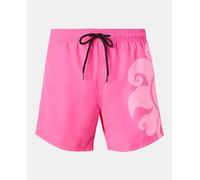 Sundek Bañador de hombre con cinturilla elástica y dos bolsillos laterales. Rosa L