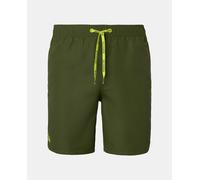 Sundek Bañador de hombre con cinturilla elástica y dos bolsillos laterales. Verde L