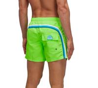 Sundek Uomo Costume M504Bdta100 Elastic Waist 14'' Swim Trunks 24813 Col.Fluo Green 13 M/Verde fluo