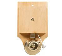 SUNDI DNS-971 - Timbre para Puerta de casa, electromecánico, Retro, plástico, Metal, 230 V CA, DNS-971, Color marrón Claro