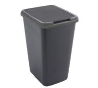 Sundis Poubelle Verte Green Bin, Polipropileno, Negro, 50L