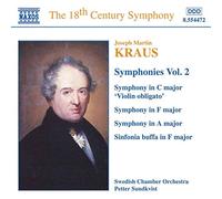 Sundkvist,Peter - Joseph Martin Kraus : Intégrale des Symphonies, Vol. 2