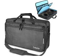 SUNDOY Funda para controlador de DJ con correas de hombro para Hercules DJControl Denon DJ Numark DJ, Black, 60x39x12-CM, Fresco