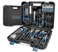 Sundpey Caja Herramientas Completa 148 Piezas - Juego de Herramientas Completa - Kit Herramientas de Mano Maletín Herramientas Portátil Para Hogar o Garaje, Azul