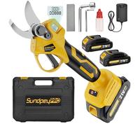 SundpeyPRO 30mm Tijeras de Podar Eléctricas Inalámbricas con 2x2Ah Baterías