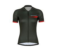 SUNDRIED Mujeres Camiseta de Manga Corta Jersey Ciclo Bici del Camino señoras Superiores de Bicicletas de montaña (Gris, XL)