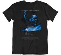 sunduo Cult Classic Movie Heat Al Pacino Robert De Niro Movie Poster t Shirt Mens t Shirt Graphic Size S
