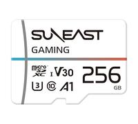 SUNEAST Tarjeta de Memoria MicroSDXC de 256 GB Ultimate Gaming V30 C10 U3 UHS-II SDR104 Lectura: 185 MB/s Escritura: 150 MB/s para Nintendo Switch