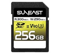 SUNEAST Tarjeta de memoria SDXC de 256 GB, hasta 300 MB/s de lectura de 290 MB/s de escritura