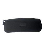 SUNEE Estuche pequeño para estudiantes - Estuche compacto para lápices y organizador de oficina para adolescentes, color negro