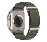 suneensy Alpine Loop - Correa con cierre de metal C para iWatch Ultra y Series 6, 7, 8, 9, 10, 11 con SE, Green, Acetato, No es una piedra preciosa