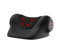 Sunegg Dispositivo de tracción de cuello, estirador de cuello portátil con calor, 3 modos ajustables, dispositivo de tracción cervical adecuado para aliviar el dolor y relajación muscular, corrección