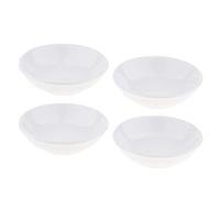 Sunerzenor 2 Piezas Recambio Plato Aceite Plato Aromaterapia Plato Repuesto Quemador Cerámica Material Resistente Fácil Limpieza Adecuado para Manualid, 9.7 cm
