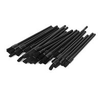 Sunerzenor 25 Piezas Cepillo Descartable Labios Maquillaje Herramientas Nylon Cerdas Material Resistente Suave Aplicación Adecuado para Salones de Belleza