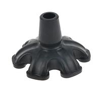 Sunerzenor Bastón Antideslizante de 3/4" para Caminar, Muletas de Pie, de Goma.