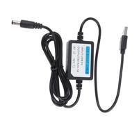 Sunerzenor Cable Convertidor USB a Corriente Continu Conector DC Portátil Cable Convertidor USB a Corriente Continua para Móm, Viajes