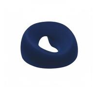 Sunerzenor Cojín de Masaje para Cama Almohada Ortopédica Espuma Viscoelástica Diseño U Antipresión Adecuado para Salones de Belleza SPA, Azul Marino, Mejorado