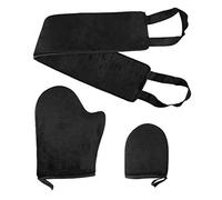 Sunerzenor Corporal Autobronceadora para Espalda, Loción Aplicadora, Crema, Guantes para Mousse, Negro