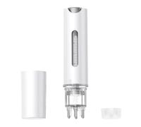 Sunerzenor Peine para Cuero Cabelludo Cepillo Masajeador Peine Líquido Aceite Aplicador Material PP Adecuado para Hombres Mujeres Salón Hogar Oficina Viaje, blanco