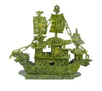 SUNESA Obra de Arte Esculturas Dragón Barco Escultura Feng Shui estatuas Decoraciones decoración de Oficina hogar Feng Shui Decoraciones Verde Jade Colección Estatuas