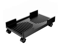 SUNESA PC Cases Cart Desktop PC Towers Stand, Mobile CPU Cooling Holder Bracket con 4 Ruedas giratorias Floor CPU Stand Se Adapta a la mayoría de Las PC Debajo del Escritorio