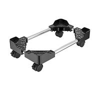 SUNESA Soporte de CPU Soporte de CPU Torre Ajustable Estuche de Escritorio Soporte de Piso CPU móvil Soporte de PC con Ancho Ajustable y 4 Ruedas de Ruedas, Negro Soporte para Torre de PC