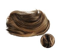 SUNESA Voluminoso Moño Synthetic Claw Clip Chignon Hair Bun Cat Ears Hair Donut Chignon Claw Clip in Messy Bun Mini Updo Extensions Hairpieces for Women and Girls Cabello Chignon (Color : 106)