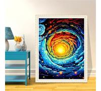 Suneve DIY Diamond Painting for Adults,5D Vórtice solar Pintura Diamante Kit,Diamond Painting Kit Completo,Square Rhinestones Bordado Pintura de Diamante Arte para Decoración Hogar 22x30 inch