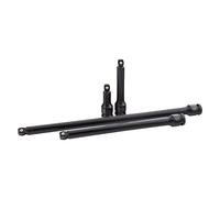 Sunex 2504 1/2-inch Wobble Drive Juego de vaso de impacto de extensión, SAE, 6 cantos, CR-MO, 3-Inch -, de 15 pulgadas (4 unidades)