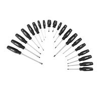SUNEX TOOLS SXCSDS20 Phillips®, juego de destornilladores magnéticos ranurados y Torx®